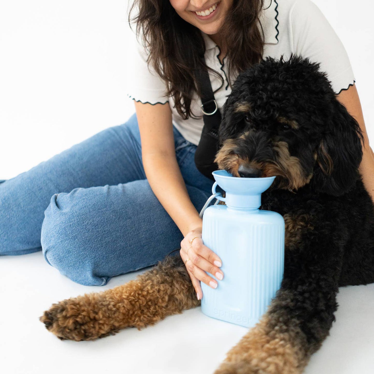 Pet Growler Water Bottler- Sky Blue