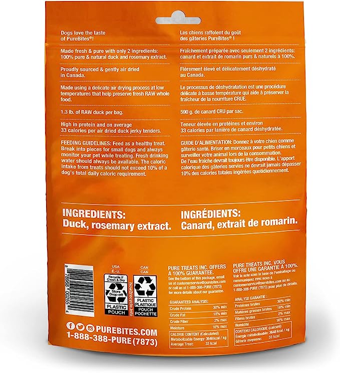 PureBites Duck Jerky