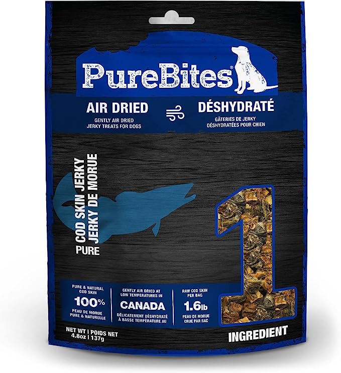 PureBites Cod Skin Jerky