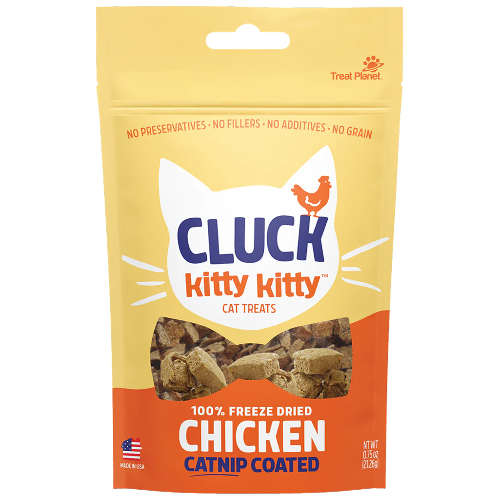 CLUCK KITTY KITTY Freeze Dried Cat Treat