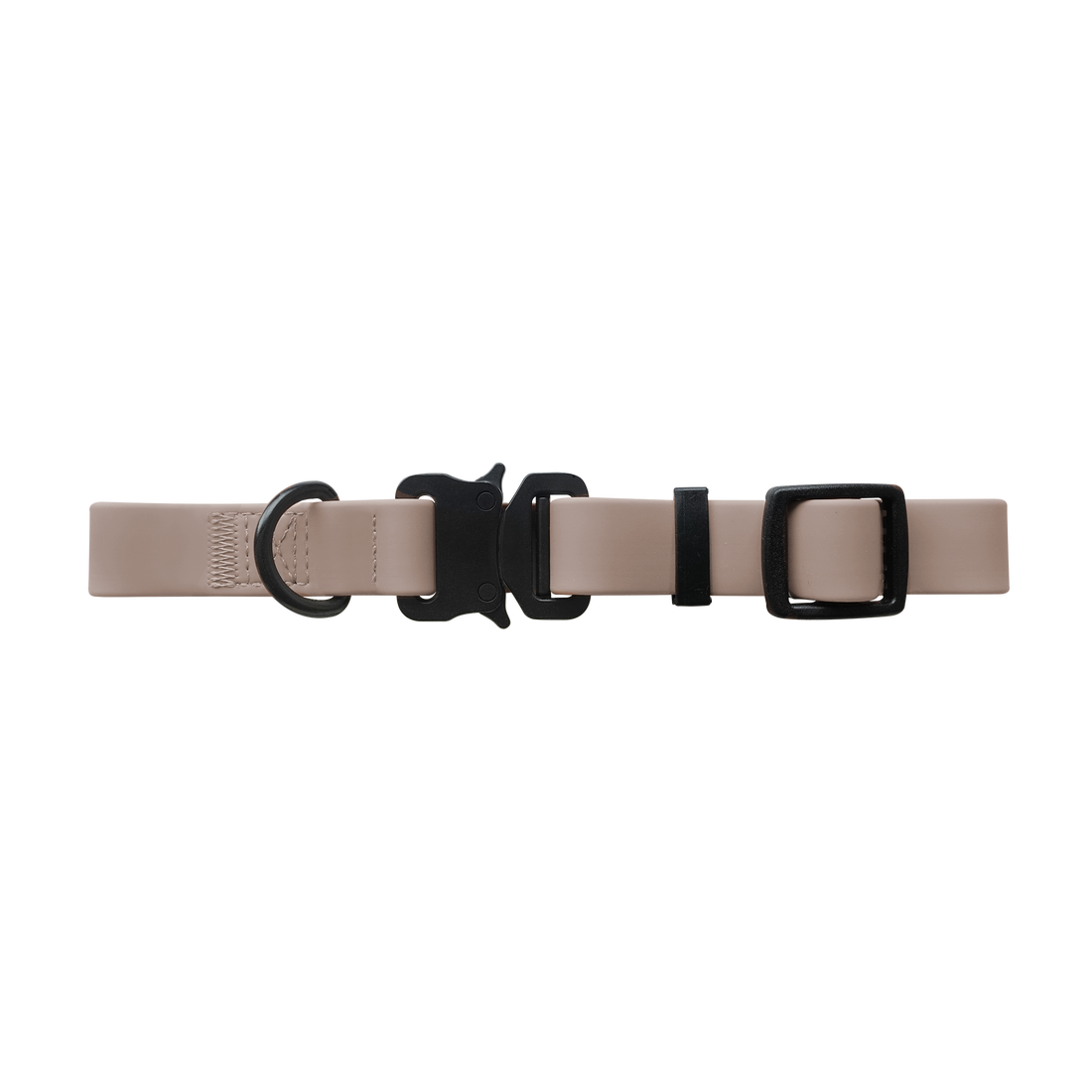AVA Quick Release Biothane Collar- Muted Pink