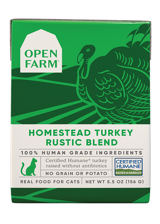 OPEN FARM Wet Cat Food- Turkey Rustic Blend