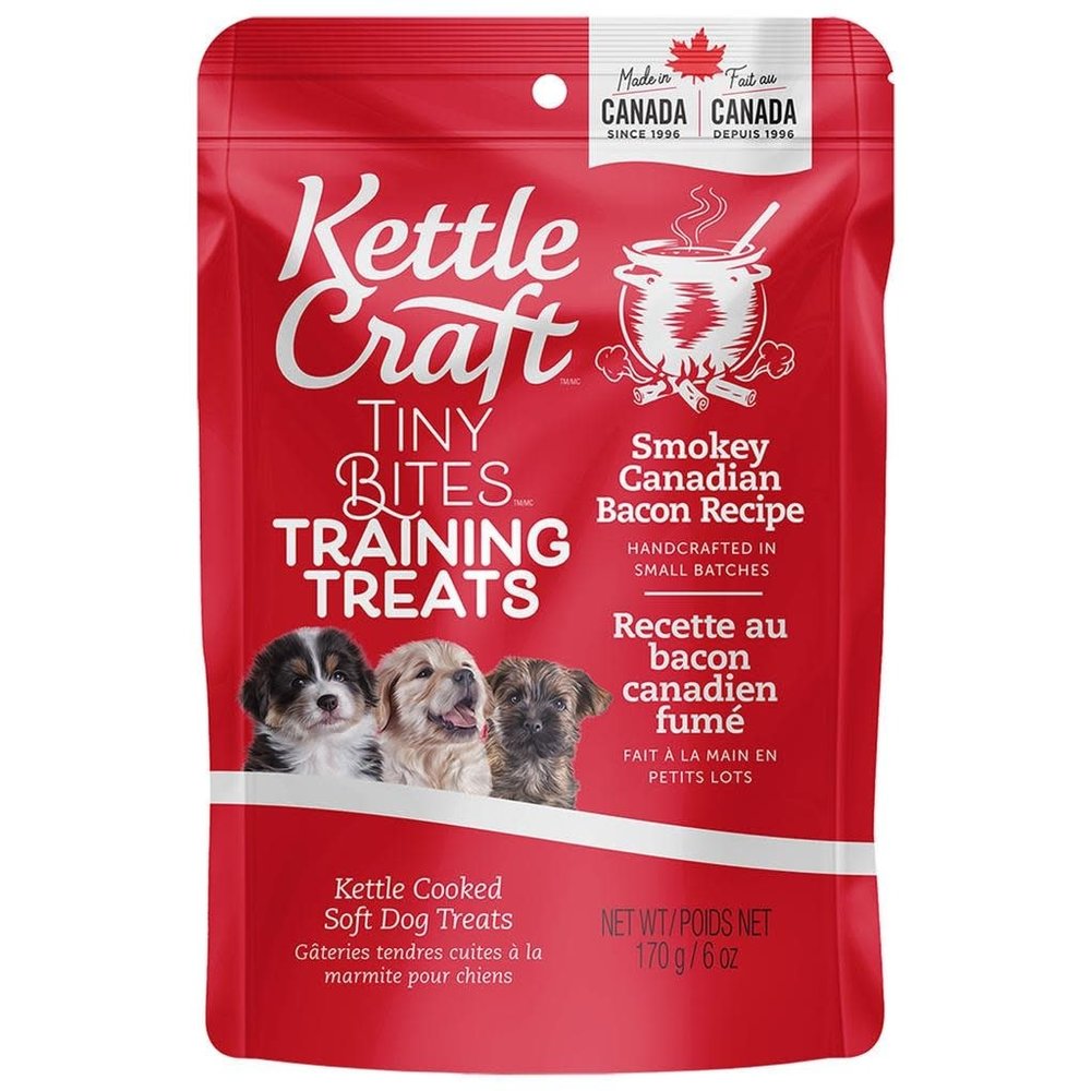Kettle Craft Tiny Bites Training Treat- Smokey Canadian Bacon