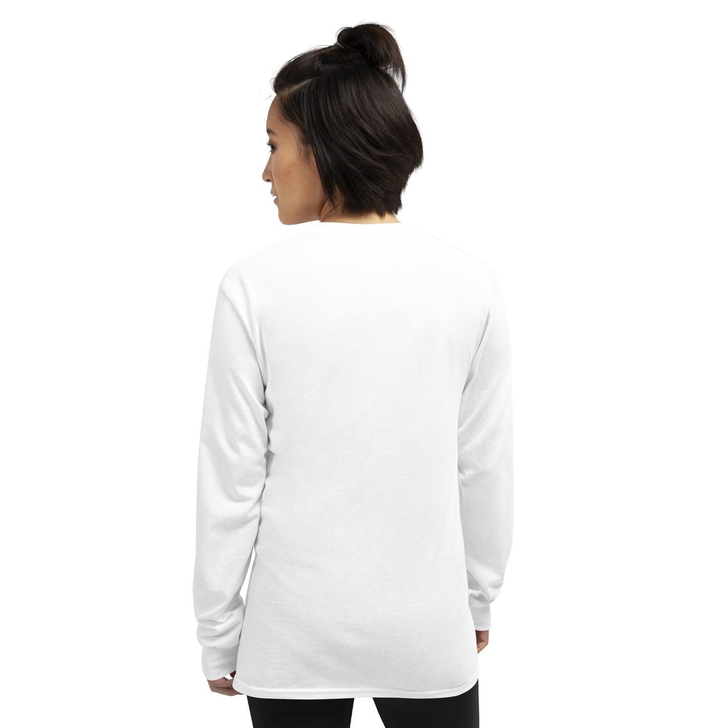 Jolly Dog Mom Unisex Long Sleeve Shirt- White