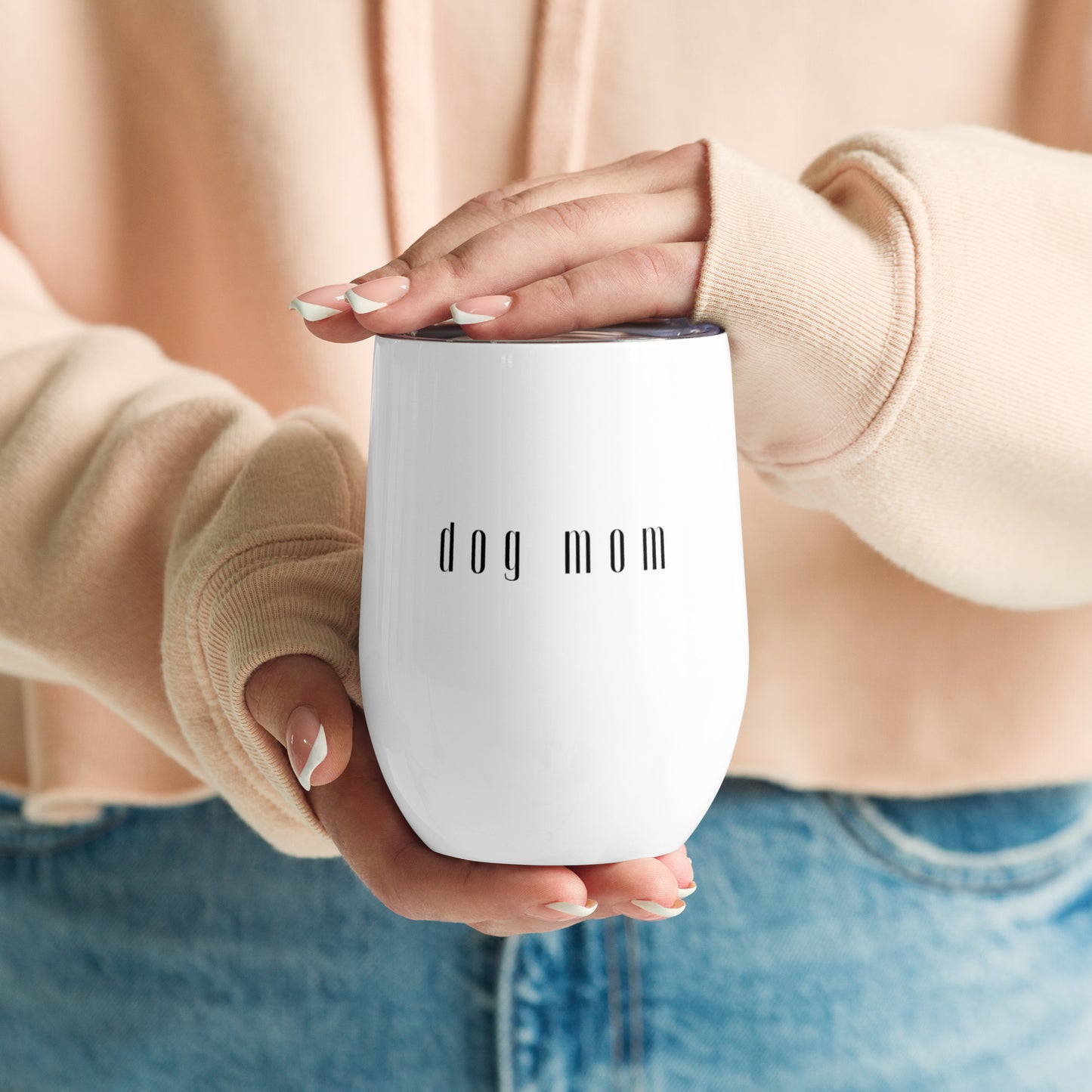 Dog Mom Wine tumbler