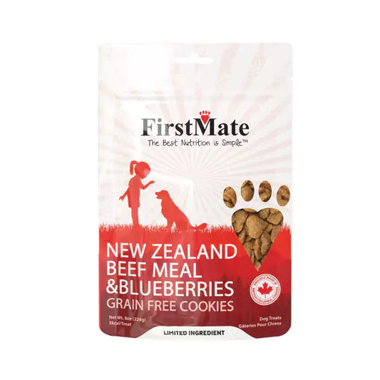 FirstMate Dog Treats Beef With Blueberry