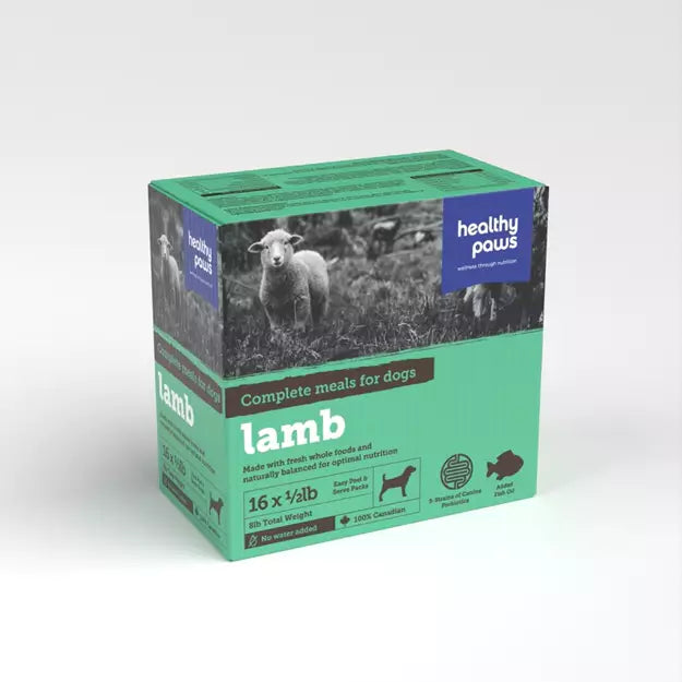 Healthy Paws Raw Canine Complete Dinner Lamb