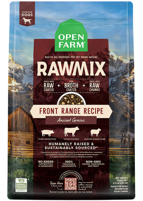 Open Farm Raw Mix Front Range With Ancient Grains
