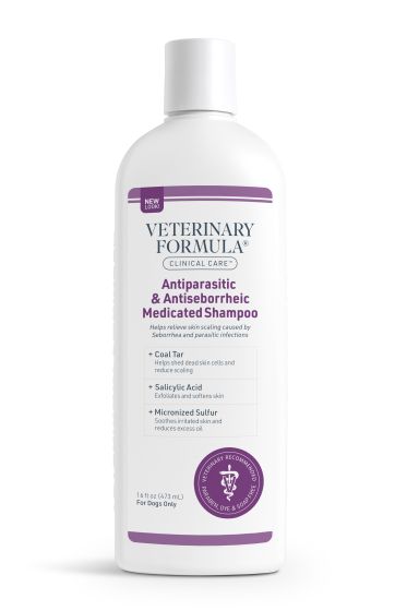 Synergy Labs Veterinary Formula Antiparasitic And Antiseborrheic Medicated Shampoo