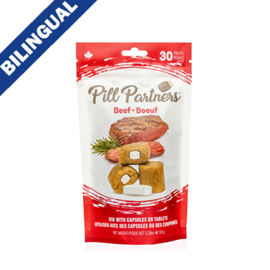 THIS & THAT® PILL PARTNERS™ BEEF RECIPE DOG TREAT