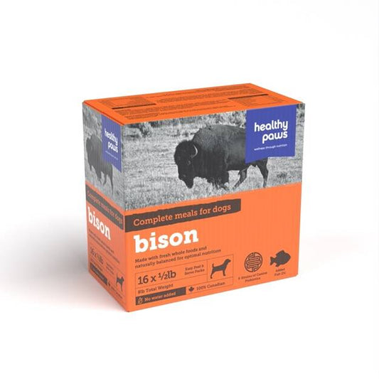 Healthy Paws Raw Canine Complete Dinner Bison