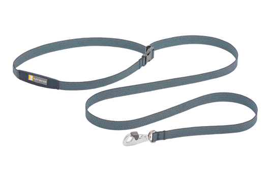 Flagline Hands - Free Dog Leash - Basalt Gray