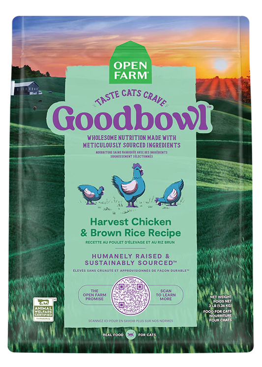 GoodBowl™ Harvest Chicken & Brown Rice Recipe for Cats