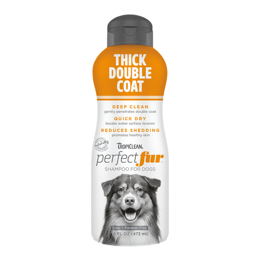 Tropiclean Perfect Fur Thick Double Coat Shampoo