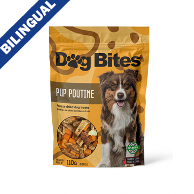 DOG BITES® PUP POUTINE FREEZE-DRIED DOG TREATS