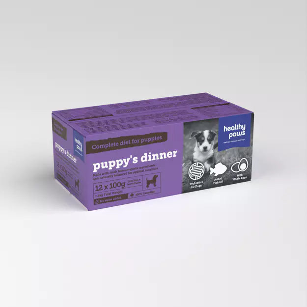 Healthy Paws Raw Canine Complete Dinner Puppy