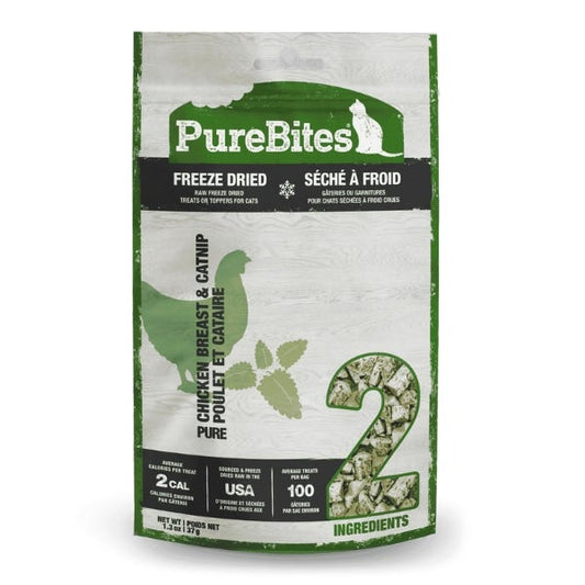 Pure Bites Freeze Dried Chicken Breast & Catnip