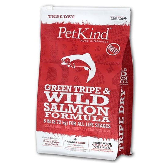 PETKIND Green Tripe & Wild Salmon Dog Food