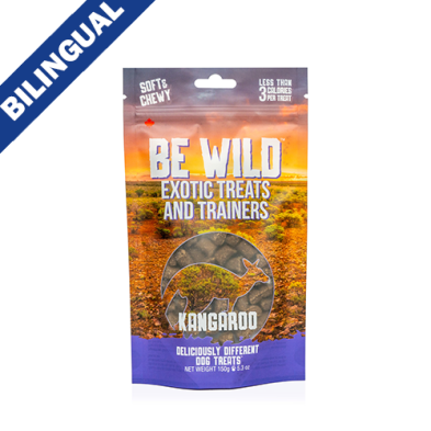 THIS & THAT® BE WILD™ EXOTIC TREATS AND TRAINERS KANGAROO SOFT & CHEWY DOG TREAT