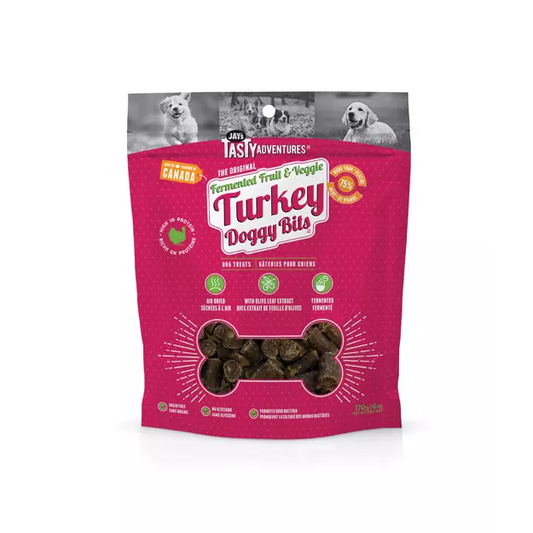 Jays Tasty Adventures Fermented Fruit & Veggie Turkey Dog Treats