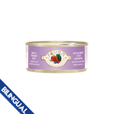 FROMM Four Star Wet Cat Food - Beef & Venison Pate