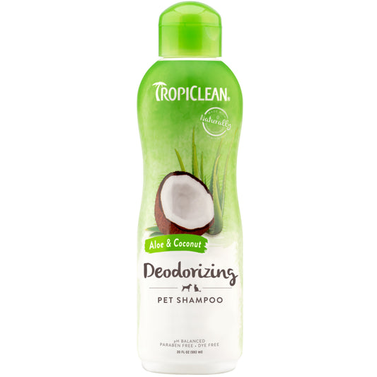 Tropiclean Aloe & Coconut Deoderizing Shampoo