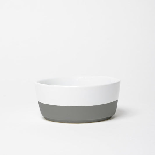 Ceramic Dipper Bowl- Dolphin Grey