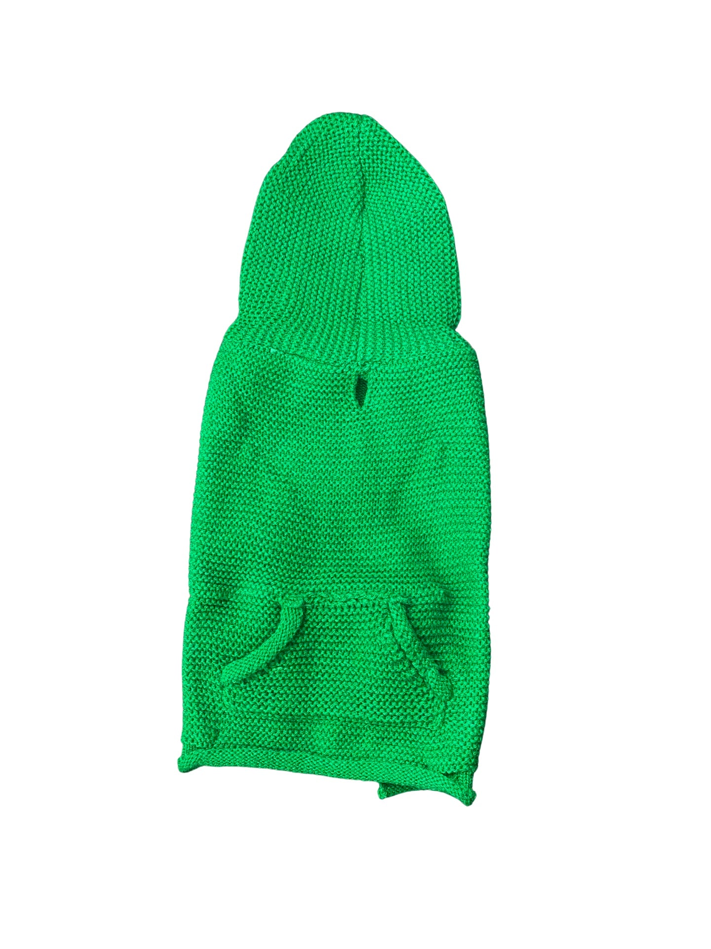 Knit Pet Sweater- Green