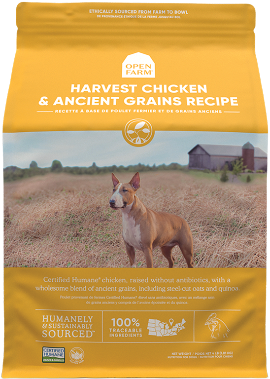 OPEN FARM Dry Dog-Chicken & Ancient Grain Recipe