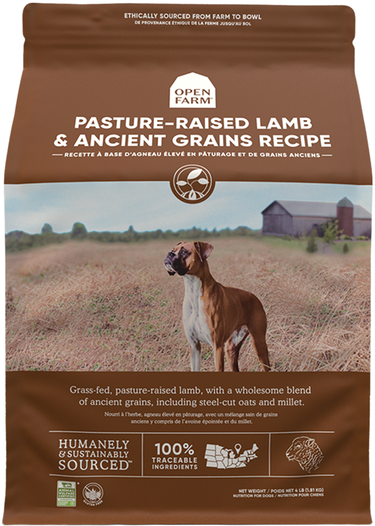 OPEN FARM Dry Dog-Lamb & Ancient Grain Recipe