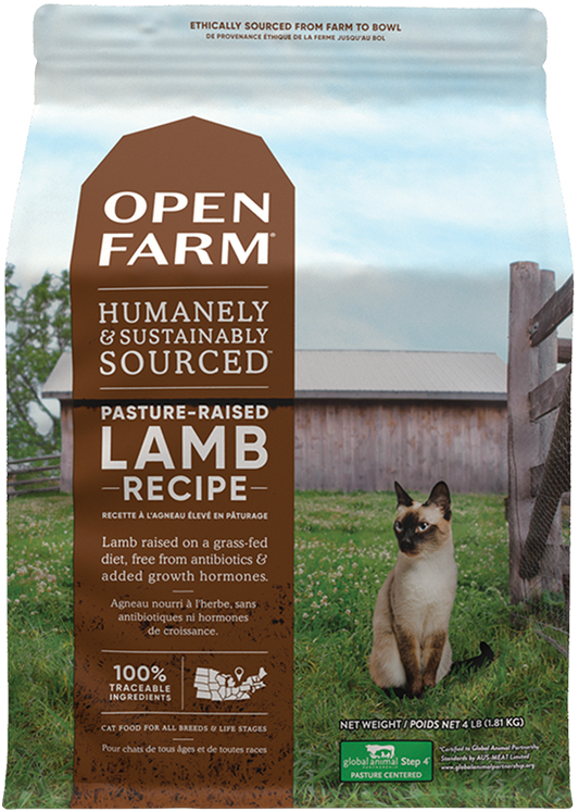 OPEN FARM Dry Cat- Lamb Recipe