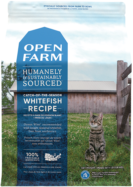 OPEN FARM Dry Cat- Whitefish Recipe
