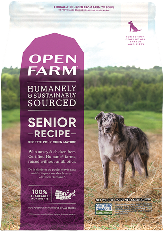 OPEN FARM Grain Free Dry Dog-Senior Recipe