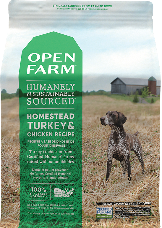 OPEN FARM Grain Free Dry Dog- Turkey & Chicken Recipe