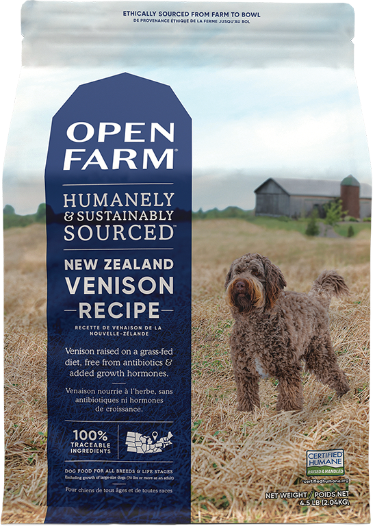 OPEN FARM Grain Free Dry Dog-Venison Recipe