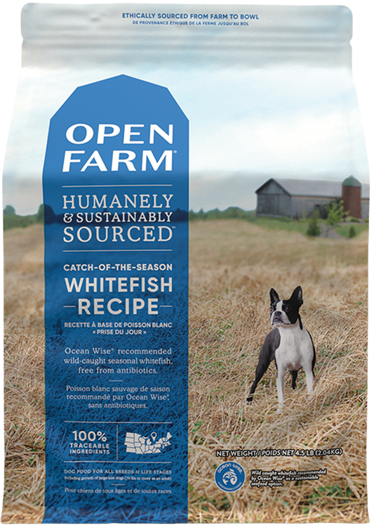 OPEN FARM Grain Free Dry Dog-Whitefish Recipe