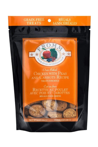 FROMM Four Star Dog Treat- Chicken with Peas & Carrot
