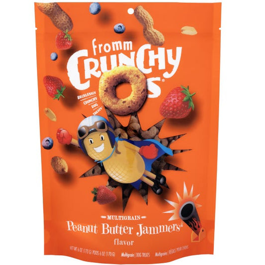 FROMM Crunchy O's Dog Treat- Peanut Butter Jammers
