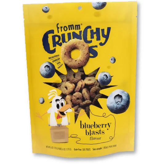 FROMM Crunchy O's Dog Treat- Blueberry Blasts