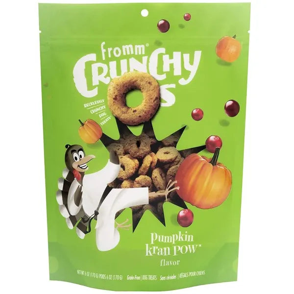FROMM Crunchy O's Dog Treat- Pumpkin KranPOW