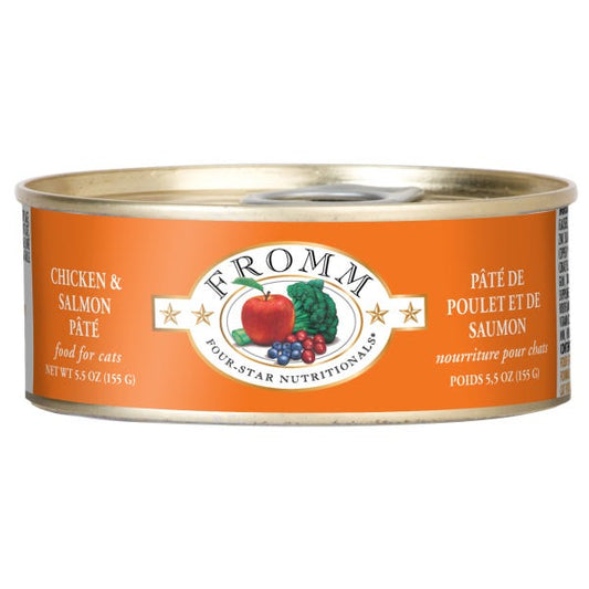 FROMM Four Star Wet Cat Food- Chicken & Salmon Pate