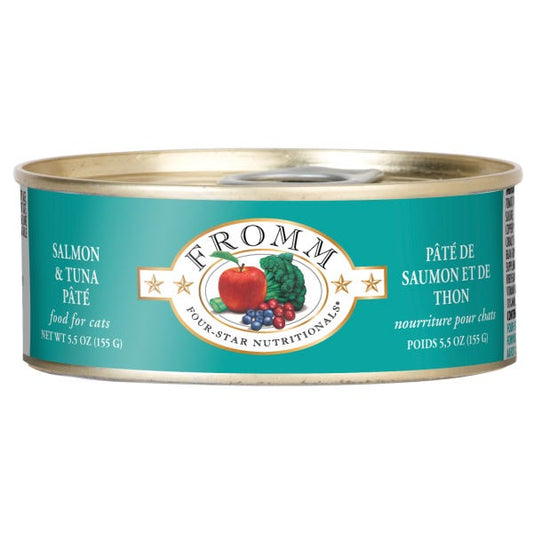 FROMM Four Star Wet Cat Food- Salmon & Tuna Pate