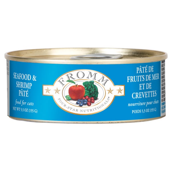 FROMM Four Star Wet Cat Food- Seafood & Shrimp Pate