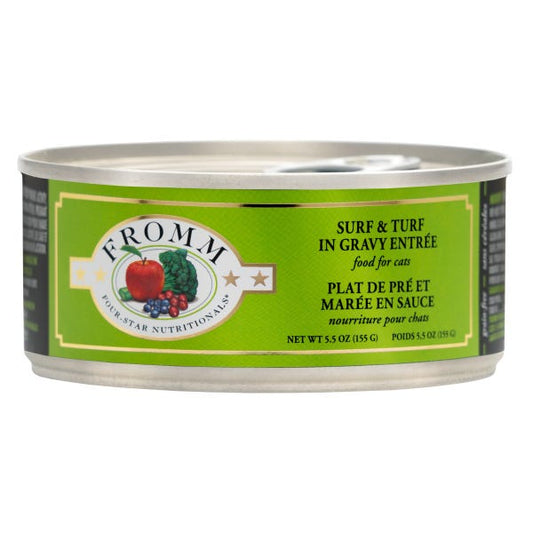 FROMM Four Star Wet Cat Food- Surf & Turf in Gravy Entree