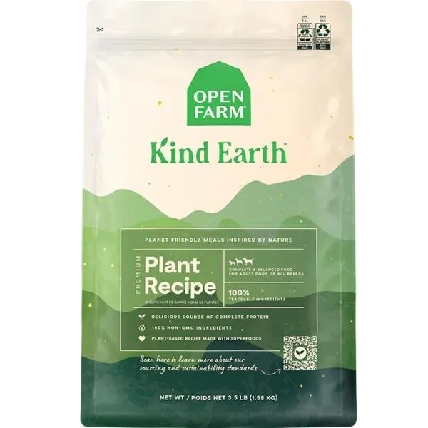 OPEN FARM KIND EARTH Dry Dog- Plant Recipe