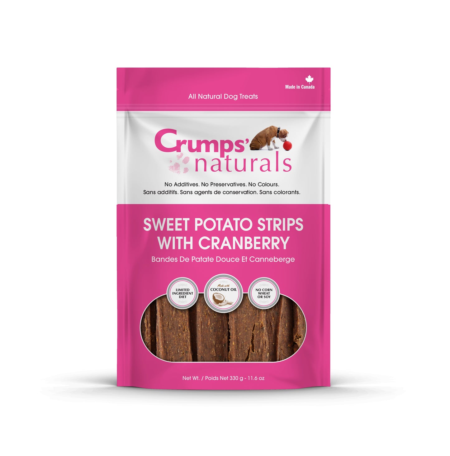Crumps Sweet Potato Strips with Cranberry