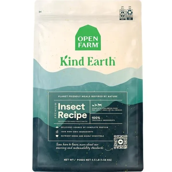 OPEN FARM KIND EARTH Dry Dog- Insect Recipe
