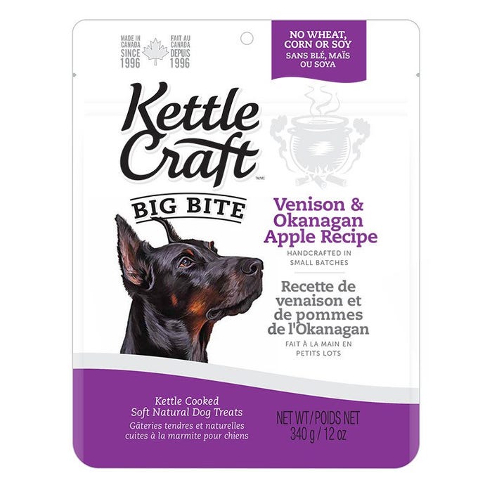 Kettle Craft Big Bite- Venison & Okanagan Apple Recipe