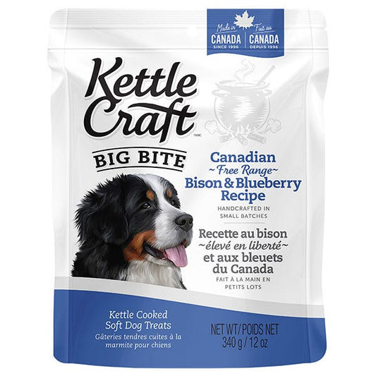 Kettle Craft Big Bite- Canadian Free Range Bison & Blueberry Recipe