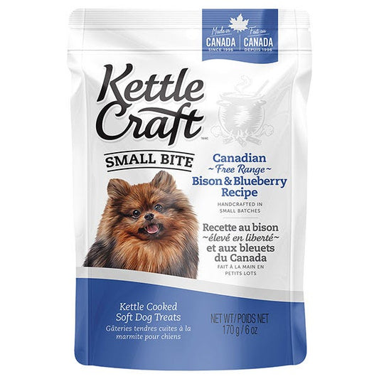 Kettle Craft Small Bite- Canadian Free Range Bison & Blueberry Recipe